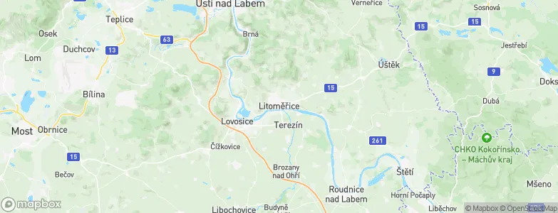 Litoměřice, Czechia Map