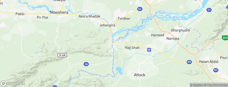Little Attock, Pakistan Map