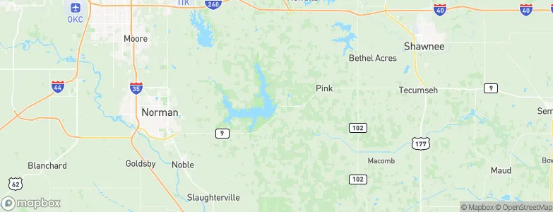 Little Axe, United States Map