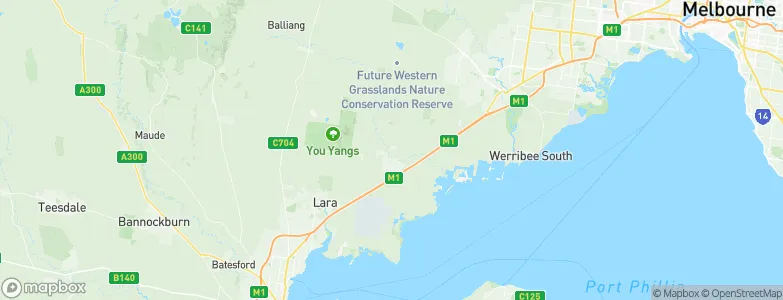 Little River, Australia Map