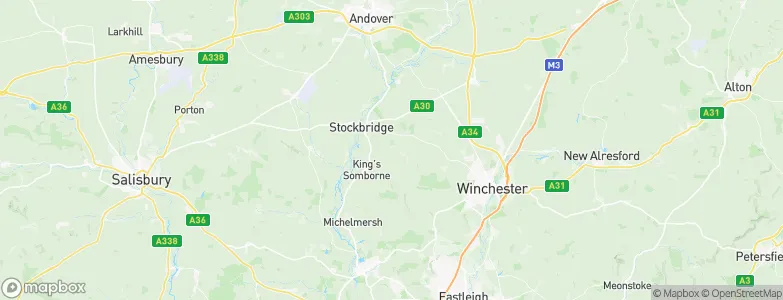 Little Somborne, United Kingdom Map