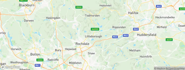 Littleborough, United Kingdom Map