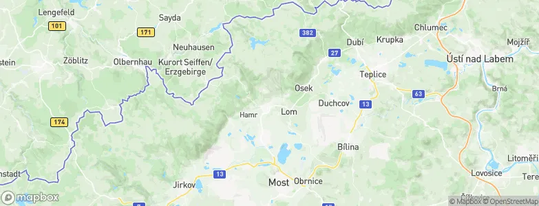 Litvínov, Czechia Map