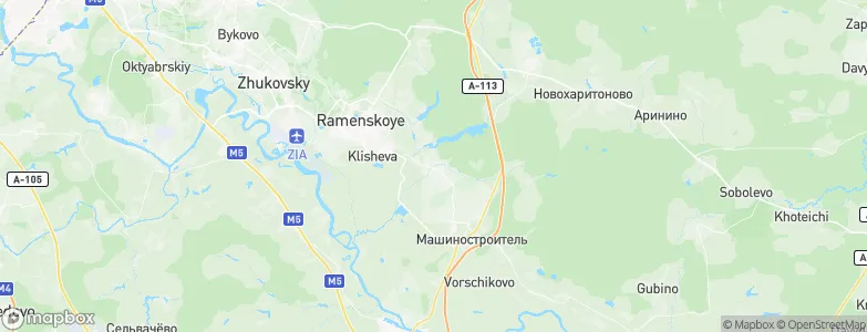 Litvinovo, Russia Map