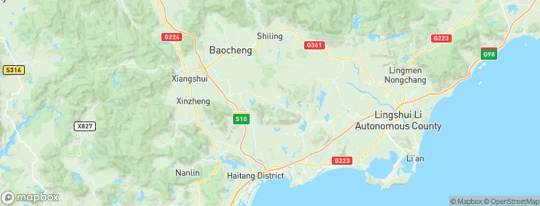 Liugong, China Map