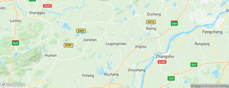 Liugongmiao, China Map