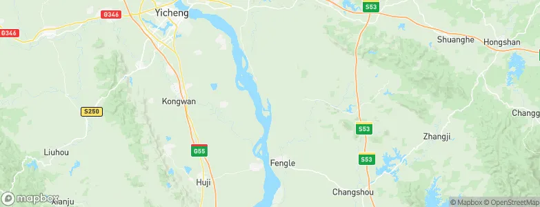 Liushui, China Map