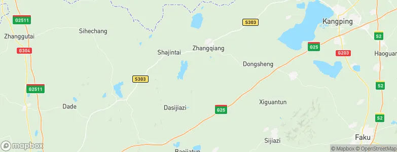 Liushutun, China Map