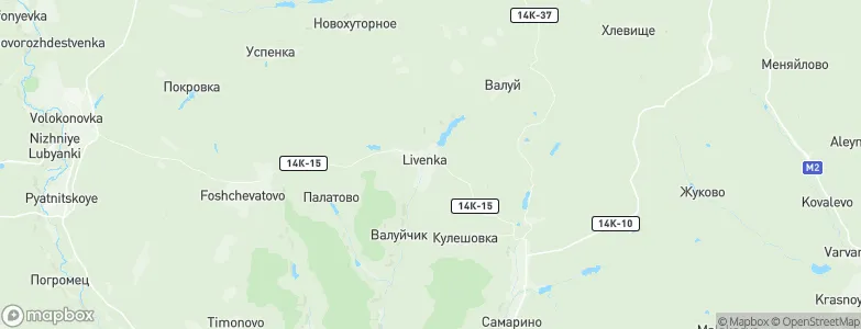 Livenka, Russia Map