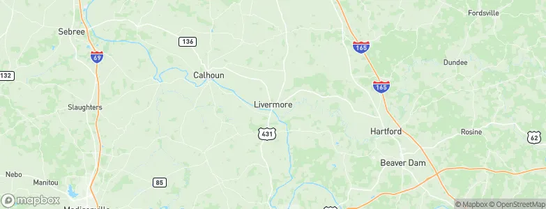 Livermore, United States Map