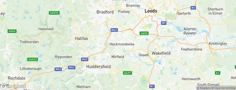 Liversedge, United Kingdom Map