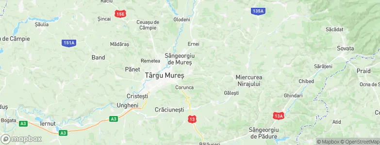 Livezeni, Romania Map