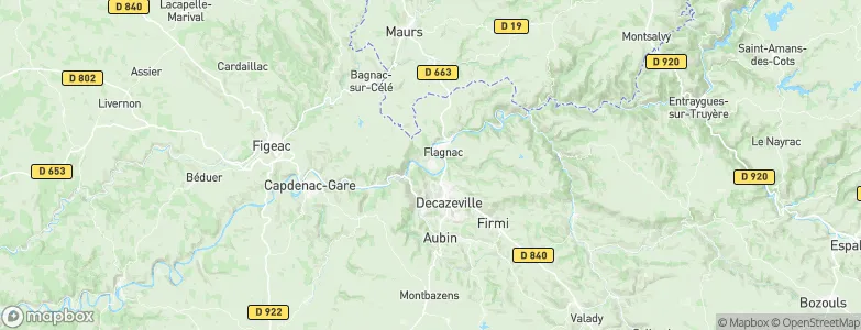 Livinhac-le-Haut, France Map