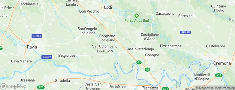 Livraga, Italy Map