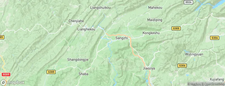 Liyuan, China Map