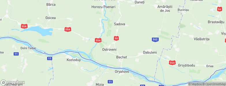 Lișteava, Romania Map
