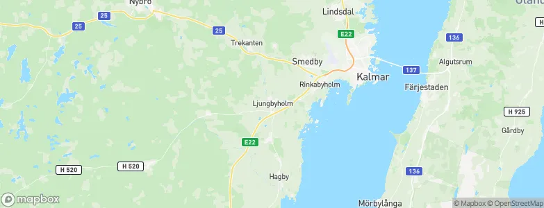 Ljungbyholm, Sweden Map