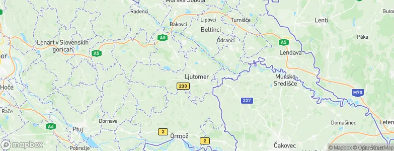 Ljutomer, Slovenia Map