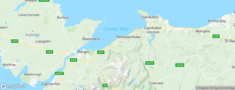 Llanfairfechan, United Kingdom Map
