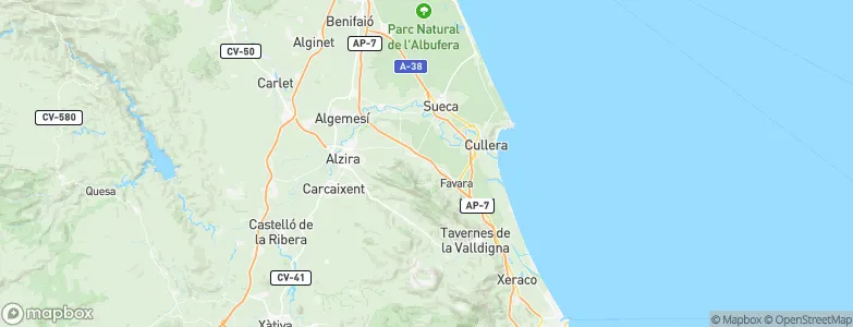 Llaurí, Spain Map