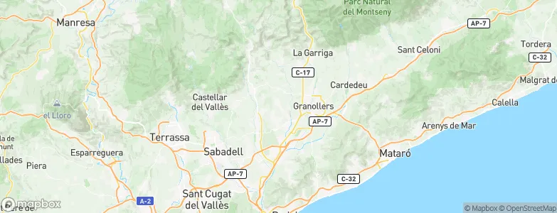 Lliçà d'Amunt, Spain Map