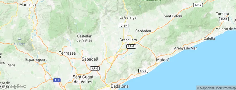 Lliçà de Vall, Spain Map