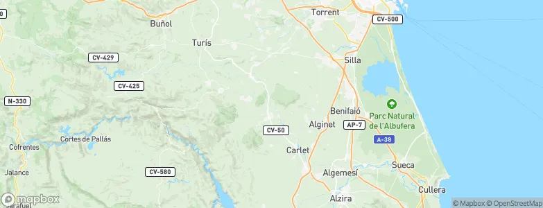 Llombai, Spain Map