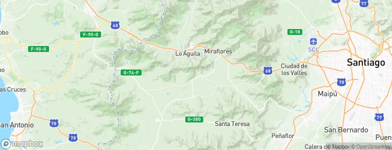 Lo Ovalle, Chile Map