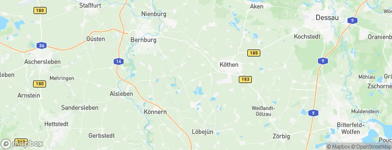 Löbnitz an der Linde, Germany Map