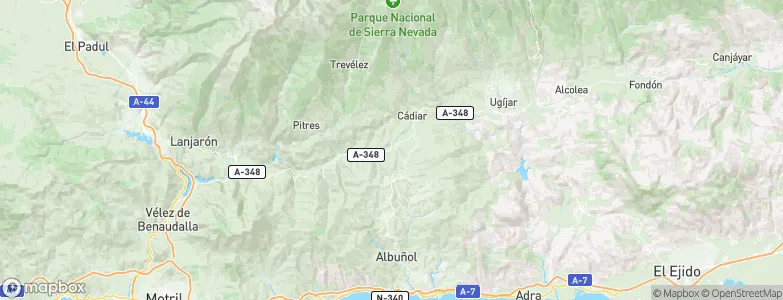 Lobras, Spain Map