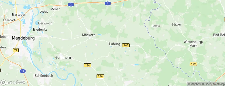 Loburg, Germany Map
