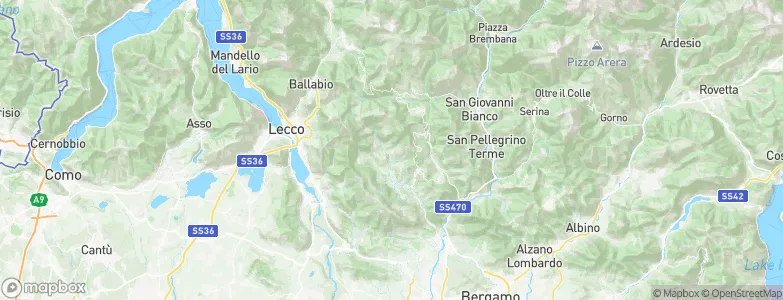 Locatello, Italy Map