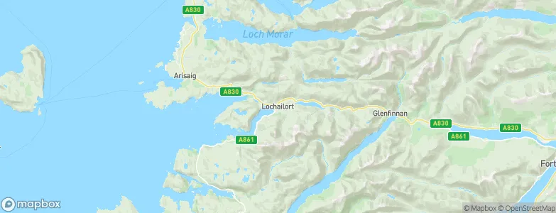 Lochailort, United Kingdom Map