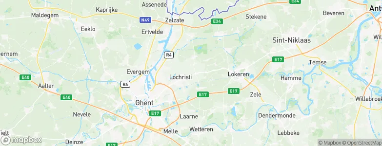 Lochristi, Belgium Map