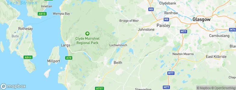 Lochwinnoch, United Kingdom Map
