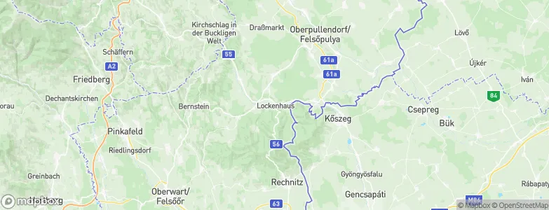 Lockenhaus, Austria Map