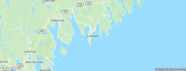 Lockeport, Canada Map