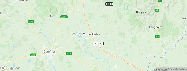 Lockerbie, United Kingdom Map
