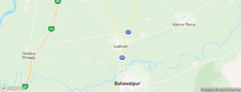 Lodhran, Pakistan Map