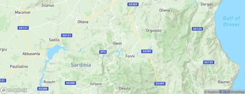 Lodine, Italy Map