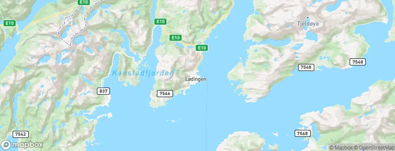 Lødingen, Norway Map