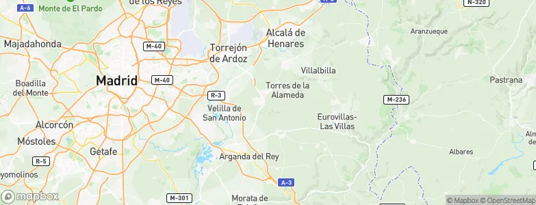 Loeches, Spain Map