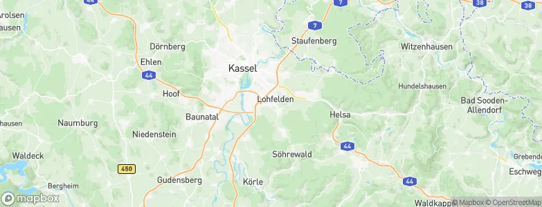 Lohfelden, Germany Map