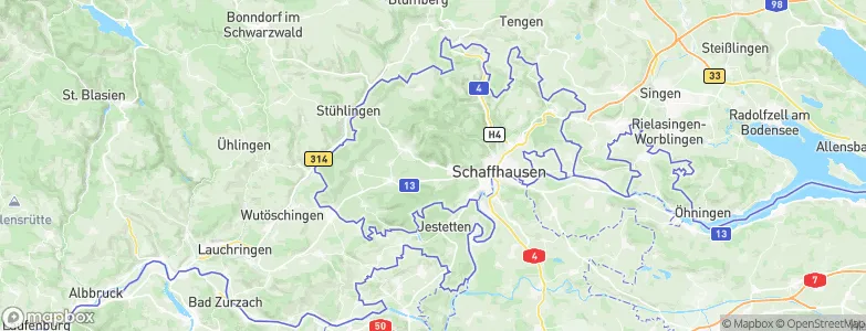 Löhningen, Switzerland Map