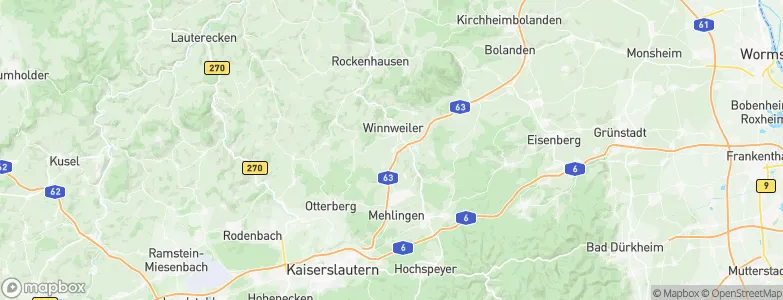 Lohnsfeld, Germany Map