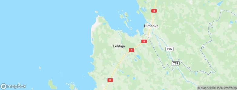 Lohtaja, Finland Map