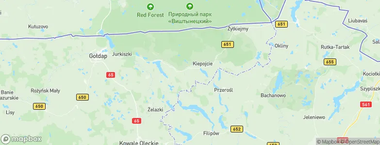 Łoje, Poland Map