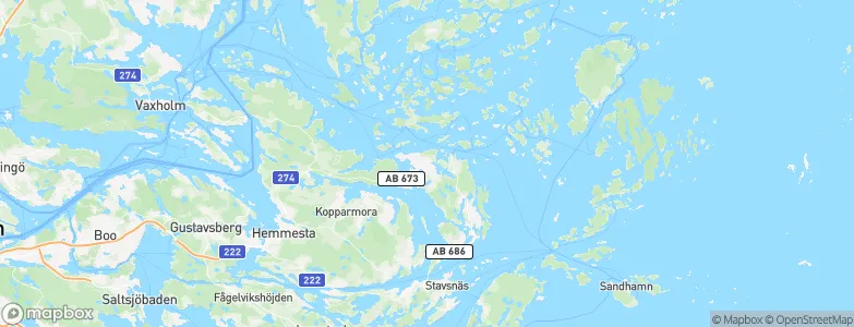 Löknäs, Sweden Map