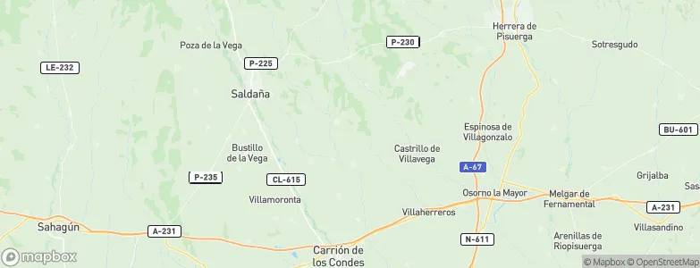 Loma de Ucieza, Spain Map