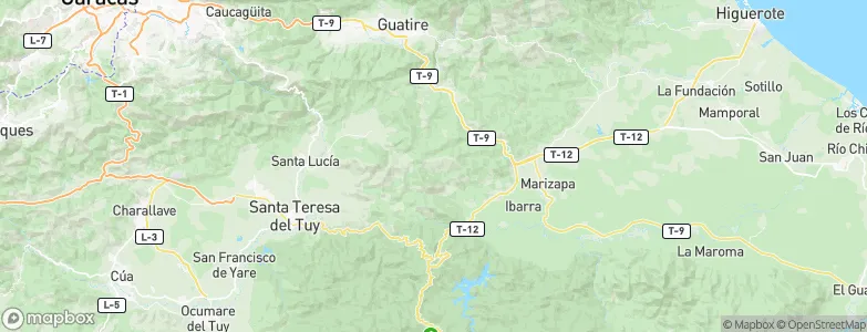 Loma Larga, Venezuela Map